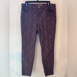 Nine West Vintage America Collection Women's 14/32 Matchstick Skinny Jeans